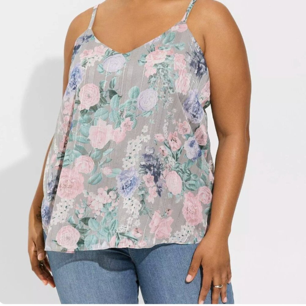 NWT Torrid Sophie Chiffon Swing Cami